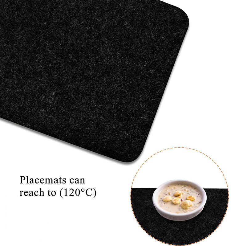 Heat-resistant table mats coasters cork coasters