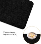 Heat-resistant table mats coasters cork coasters