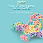 Hollowout Magic Ruler – Creative Building Block Set for Building, Turning & Exploring