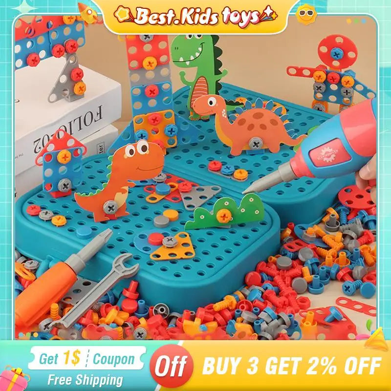 Exciting construction fun - Drill set