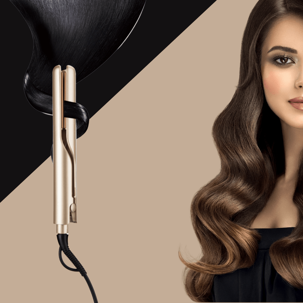 2-in-1 Hair Styler for Curling and Straightening