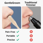Compact Nose Trimmer with 360° Rotating Head – Precision Grooming for Men and Women