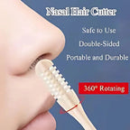 Compact Nose Trimmer with 360° Rotating Head – Precision Grooming for Men and Women