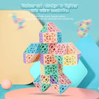Hollowout Magic Ruler – Creative Building Block Set for Building, Turning & Exploring