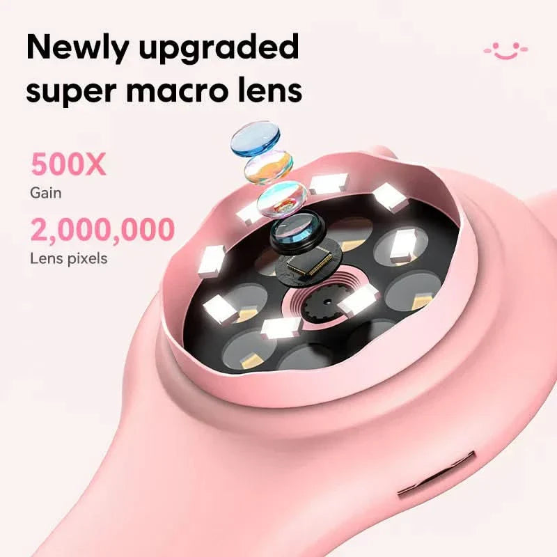 Digital Children's Microscope with 500x Magnification & Camera
