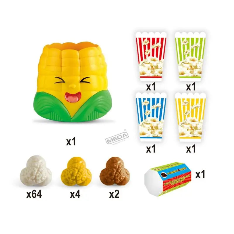 Popcorn Fun for the Family – Popping Family Game with Corn Box