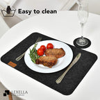 Heat-resistant table mats coasters cork coasters