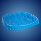 PressureFree Orthopedic Gel Seat Cushion – Breathable Honeycomb Design for Tailbone and Back Pain Relief