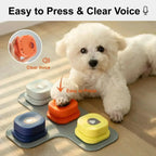 Interactive Communication Buttons for Dogs with Recording Function