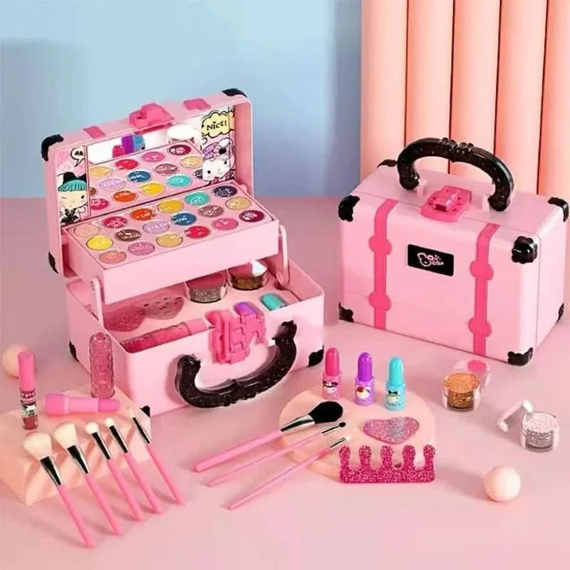 GlimmerJoy Make-up Kit – Kids' makeup for creative role-playing & party fun