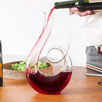 Elegant Swirling Wine Decanter for Aeration and Serving