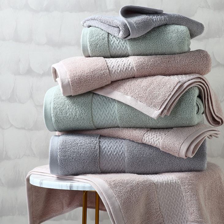 100% Egyptian Cotton Bath Towel 70x140cm - grey