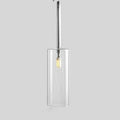 Pendant lamp for the dining table made of glass