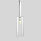 Pendant lamp for the dining table made of glass