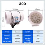 WhisperFlow Duct Fan