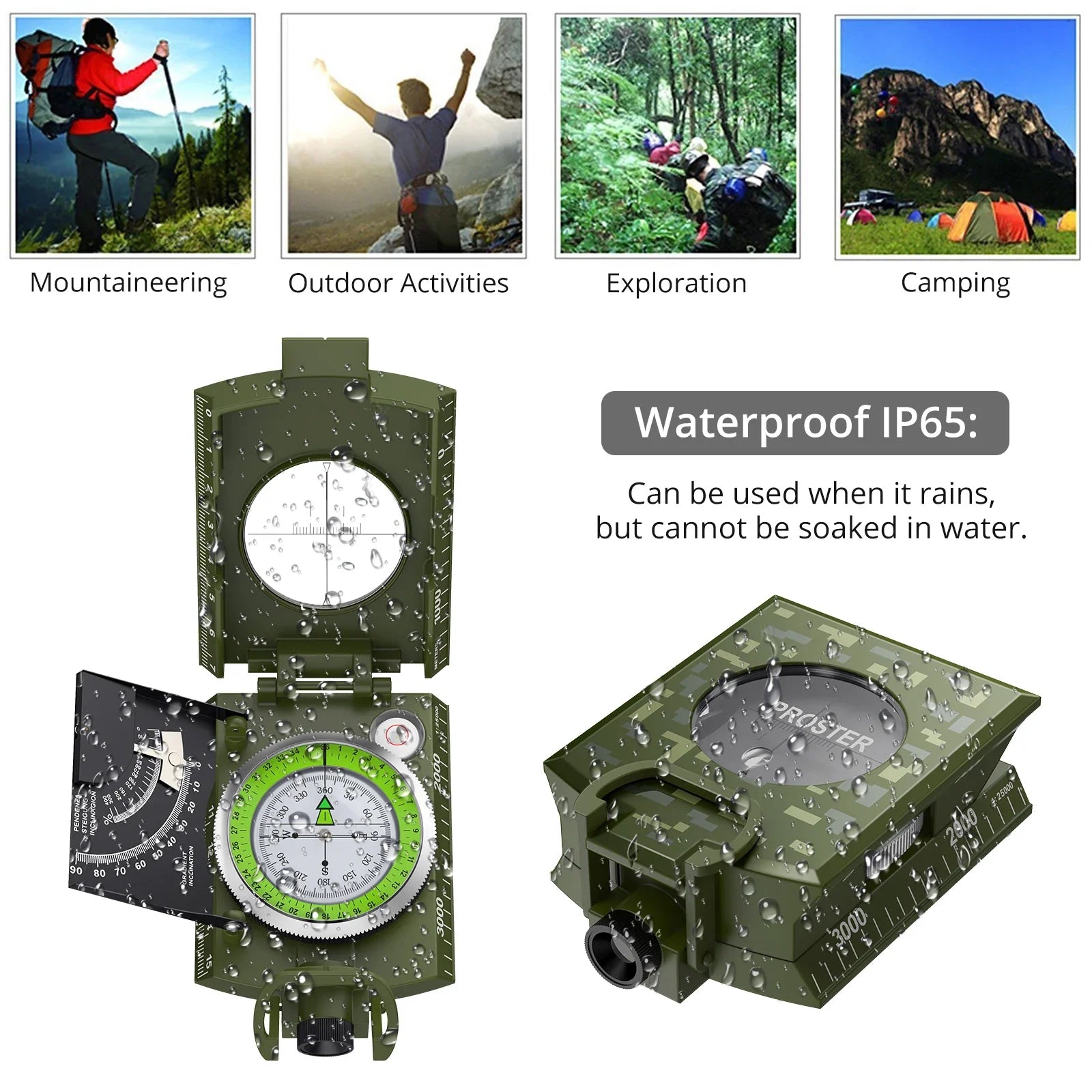 Proster All-Terrain Compass