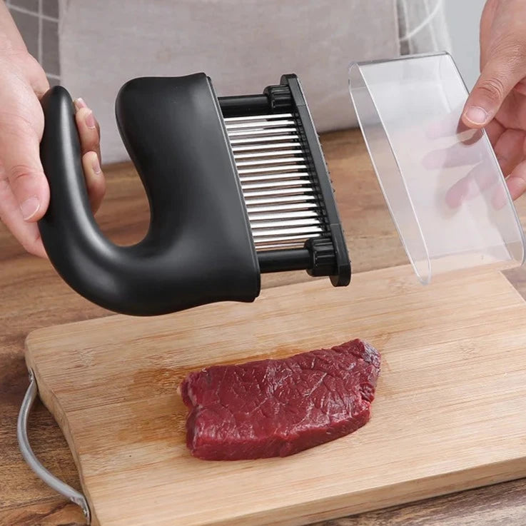 Meat Tenderizer | 48 Blade Needle Meat Tenderizer Stainless Steel Knife