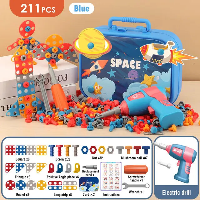 Exciting construction fun - Drill set