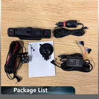 Smart Car Dash Camera System with Night Vision and WiFi