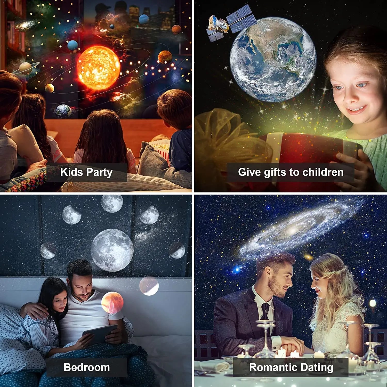 Starry Night Galaxy Projector