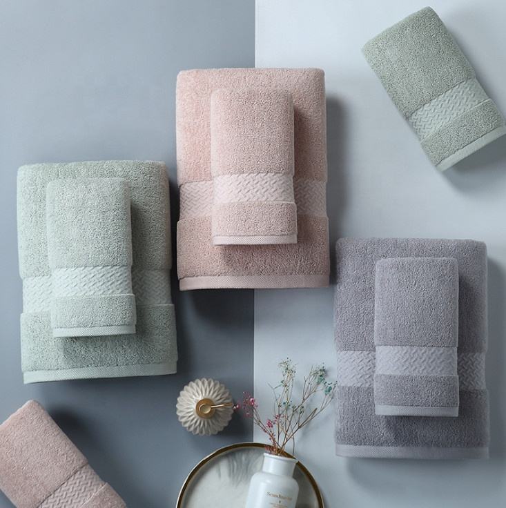 100% Egyptian Cotton Bath Towel 70x140cm - grey