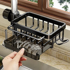 Premium Aluminum Sink Organizer