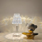 Crystal Wireless LED Lamp
