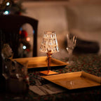 Crystal Wireless LED Lamp