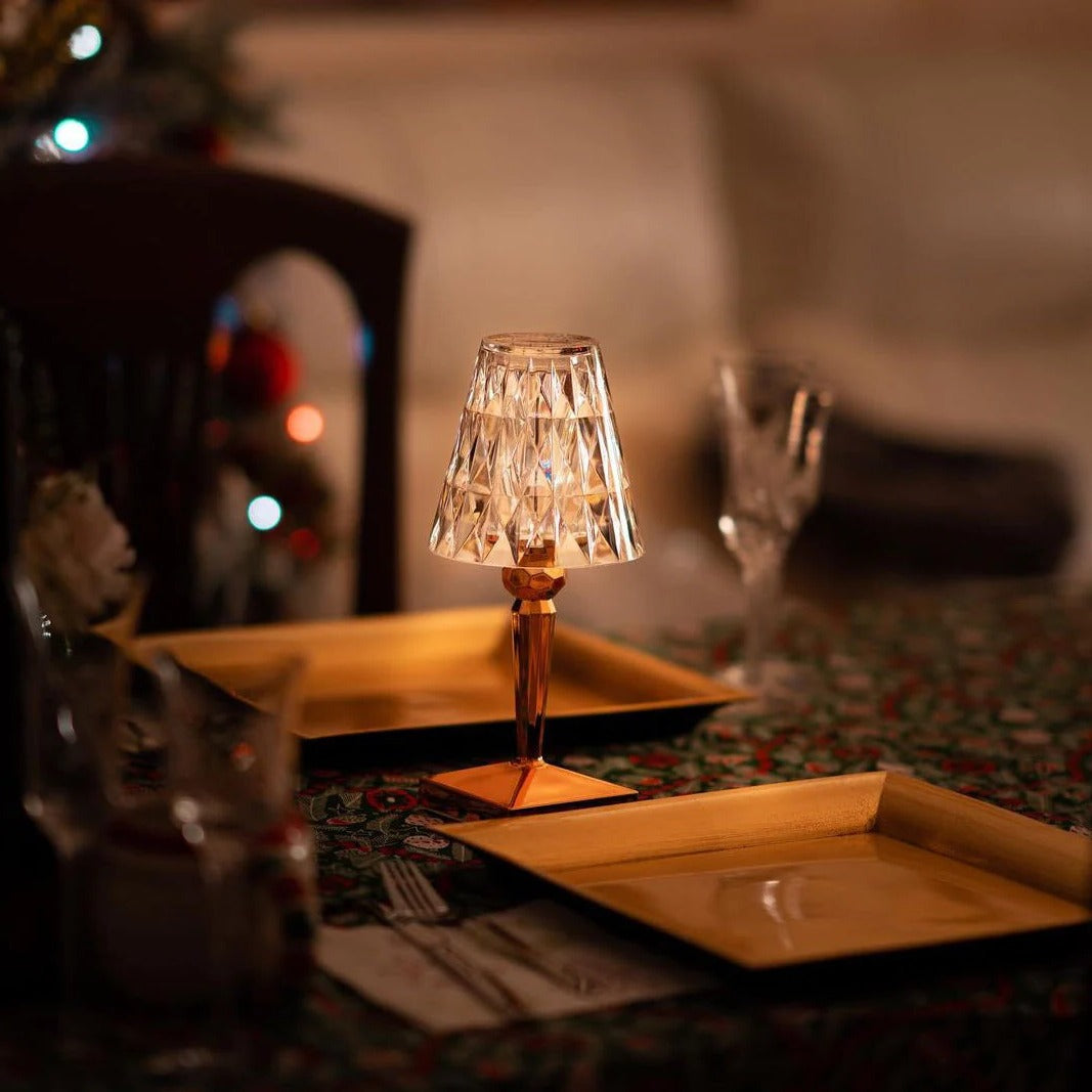 Crystal Wireless LED Lamp