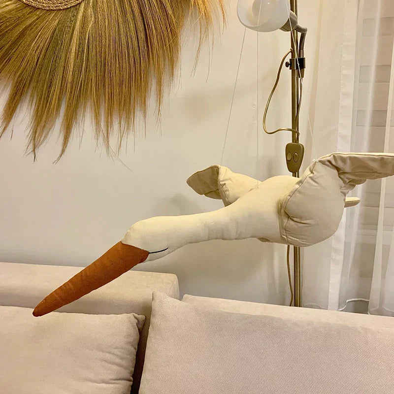 Specifically for children's rooms – Decorative swan hanging decor for a magical atmosphere