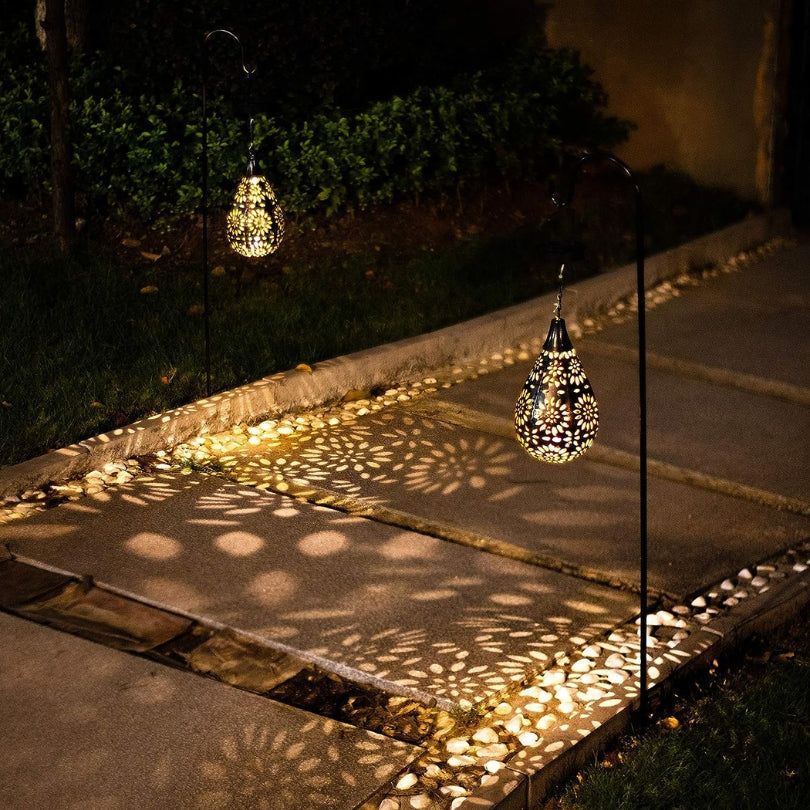 Garden Hanging Lamp | Stylish Outdoor Lighting with Solar Power