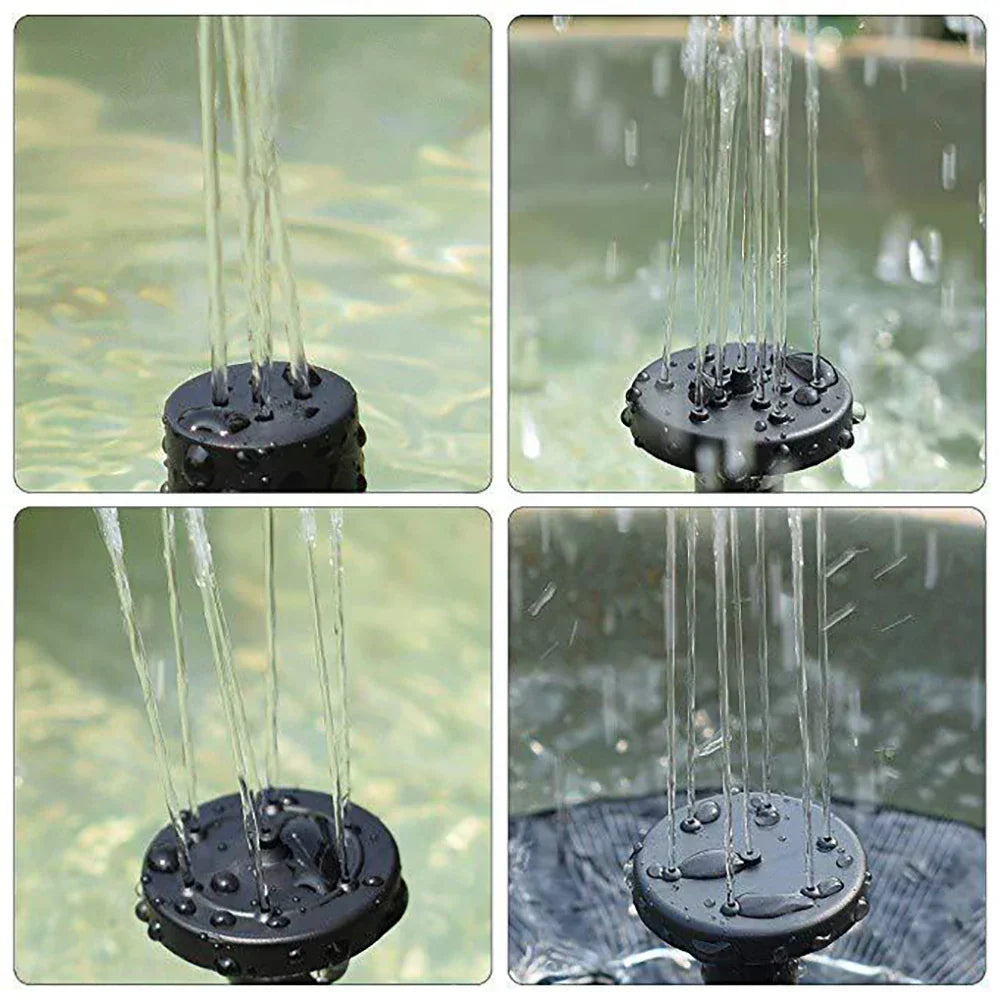TranquilFlow – Calming Garden Fountain with Sunlight