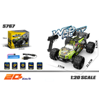 High Speed Remote Control Off-Road Monster Truck – 1:20 Scale