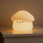 Paddie Mushroom Night Light – Soft Silicone Lamp for Kids