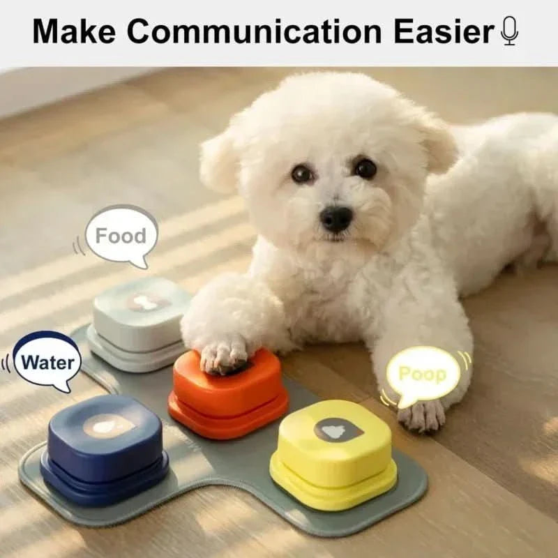 Interactive Speech Buttons for Playful Dog Communication
