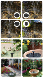 TranquilFlow – Calming Garden Fountain with Sunlight
