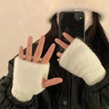 Unisex Fleece Fingerless Gloves – Warm, Soft and Functional