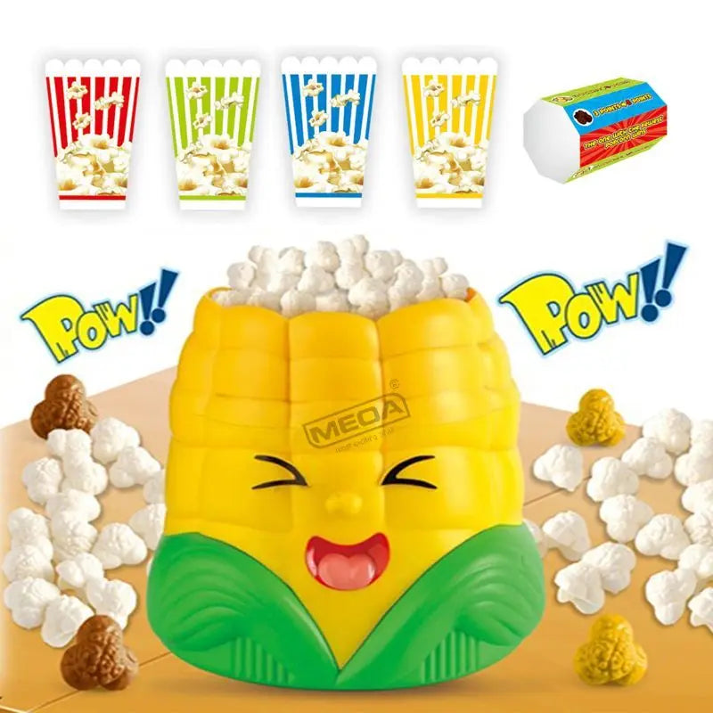 Popcorn Fun for the Family – Popping Family Game with Corn Box