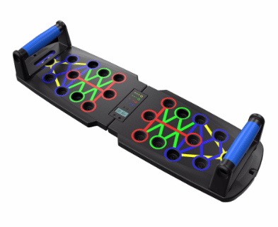 Compact fitness set for strength training & full-body workout at home