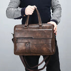Benedicto – Stylish Genuine Leather Shoulder Bag for Men | Classic Crossbody Satchel for Daily Use