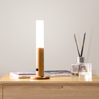 Wooden LED Wall Light with Motion Sensor
