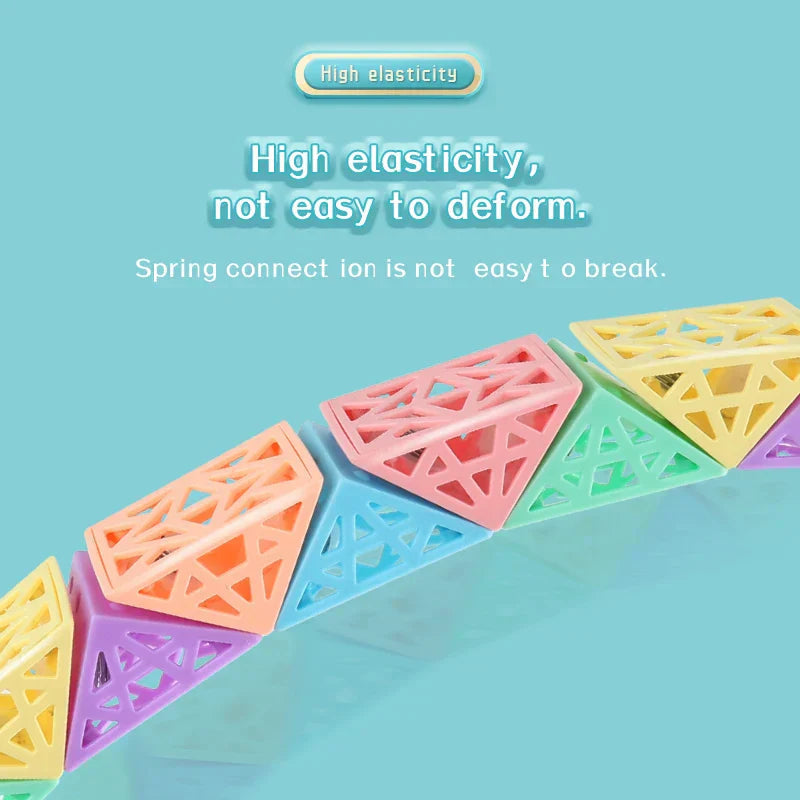 Hollowout Magic Ruler – Creative Building Block Set for Building, Turning & Exploring