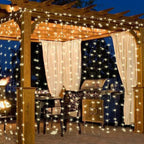 300-LED Warm White String Curtain Light, 10ft. length