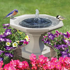 TranquilFlow – Calming Garden Fountain with Sunlight