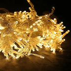 300-LED Warm White String Curtain Light, 10ft. length
