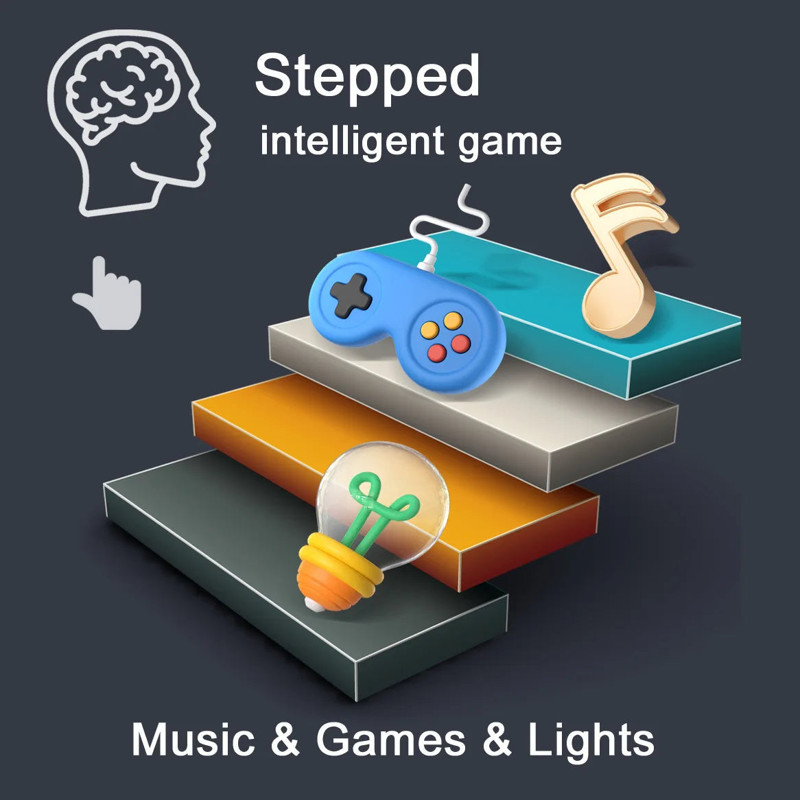 Stress Relief Interactive Light & Sound Device