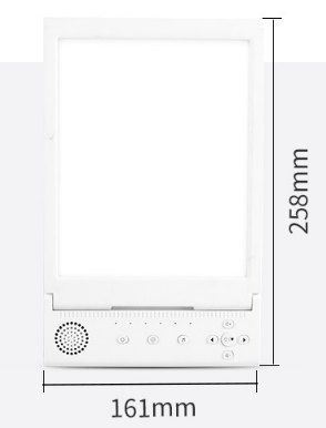 Mood light with 10,000 lux for energy & focus