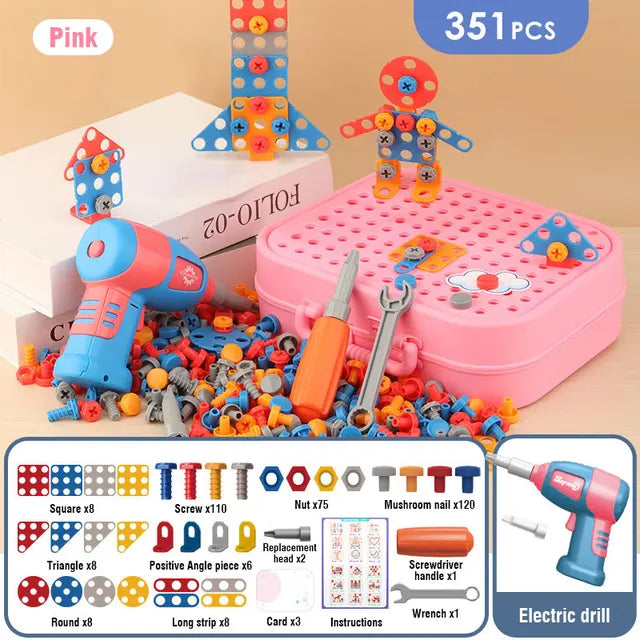 Exciting construction fun - Drill set