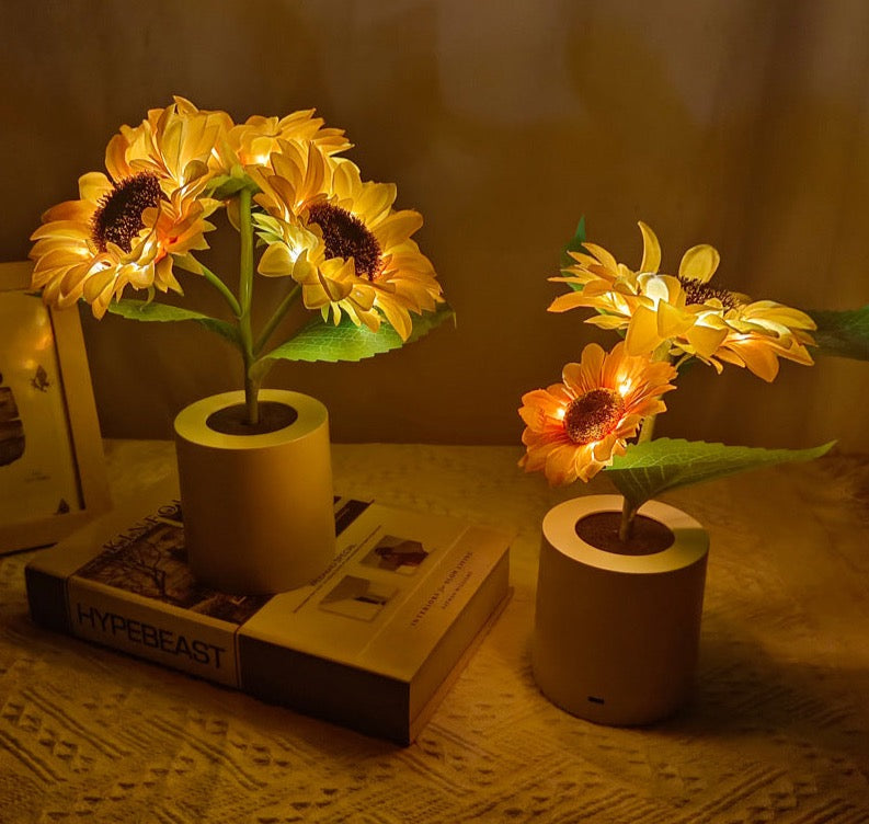 Sunflower Lamp - Wireless Sunflower lamps