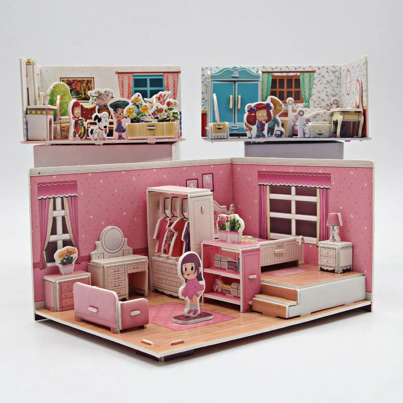 Creative 3D Puzzle – Dream House for Playing & Designing